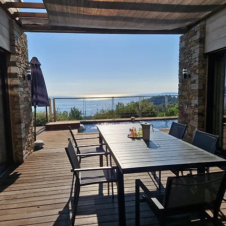 Villa Gaou - Oneiros, Paisible Avec Piscine & Vue